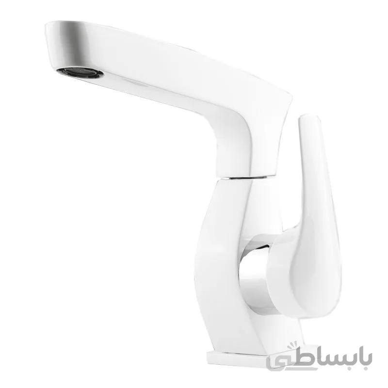 شیر روشویی کسری مدل سزار سفید
