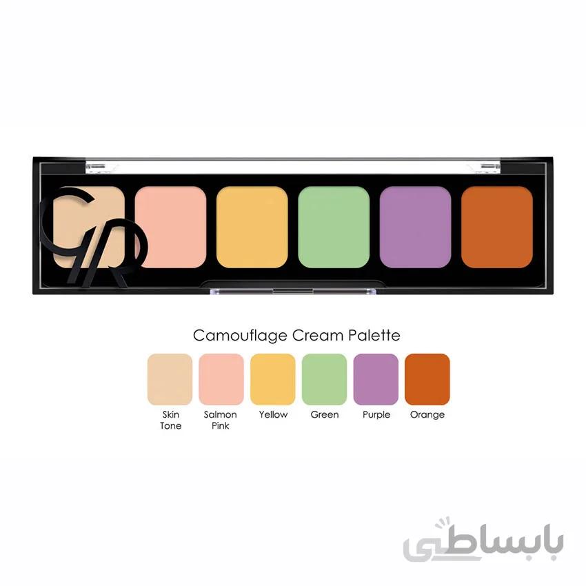 پالت کانسیلر گلدن رز مدل correct & conceal ا goldenrose correct & conceal