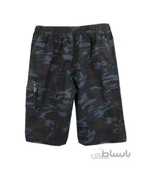 شلوارک مردانه کتان مدل Slime اسلیم KHP44 ا Flax mens shorts model Slime-KHP44