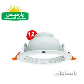 پنل توکار 12 وات پارمیس ا panel 12w PARMIS