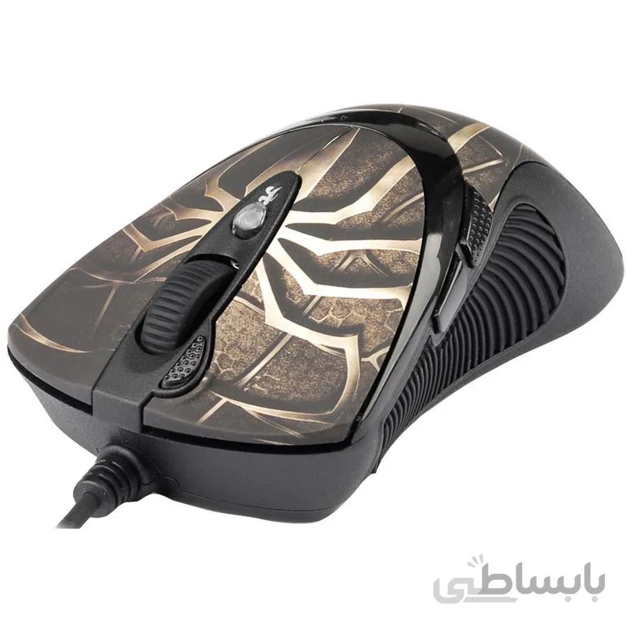 موس مخصوص بازی ای فورتک مدل XL-747H ا A4tech XL-747H GAMING MOUSE