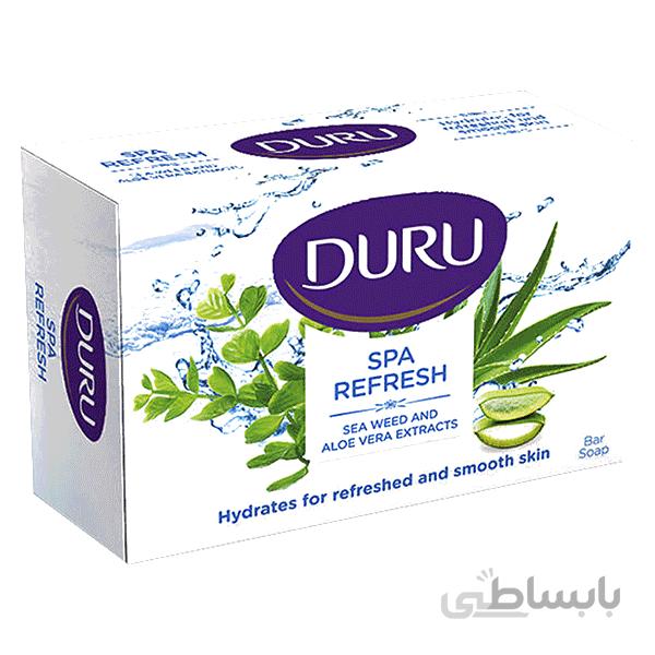 صابون آرایشی با عصاره جلبک دریایی و آلوئه ورا دورو اسپا رفریش - 120 گرم