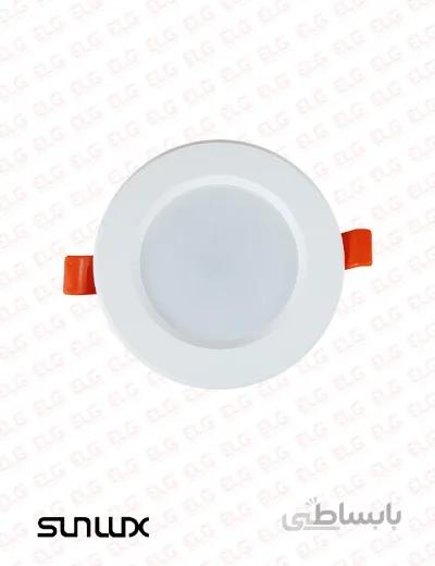 پنل SMD بک لایت توکار گرد 10 وات سان لوکس مدل IPD10