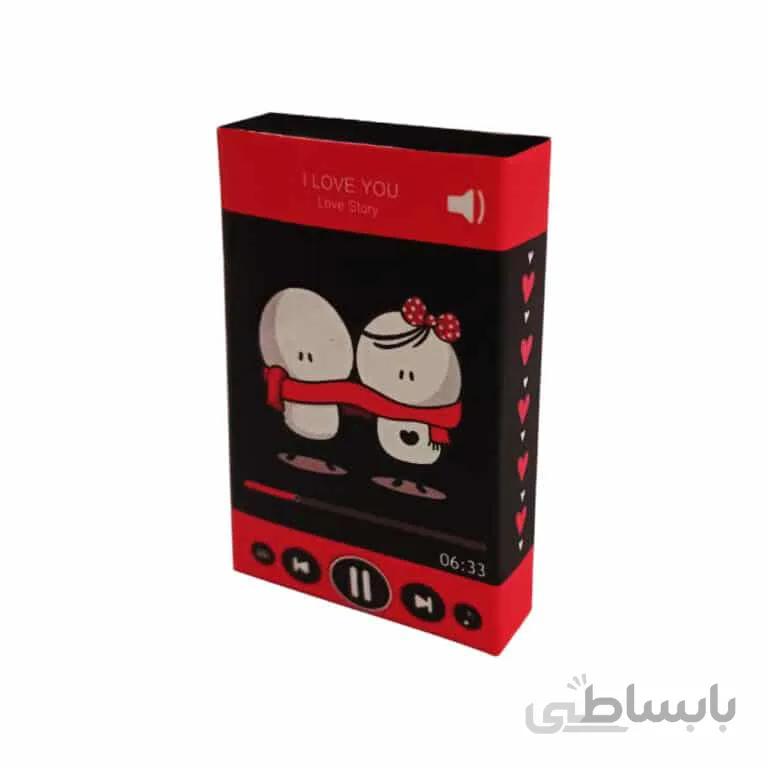 شکلات طرح MP3 ولنتاین مدل STV129