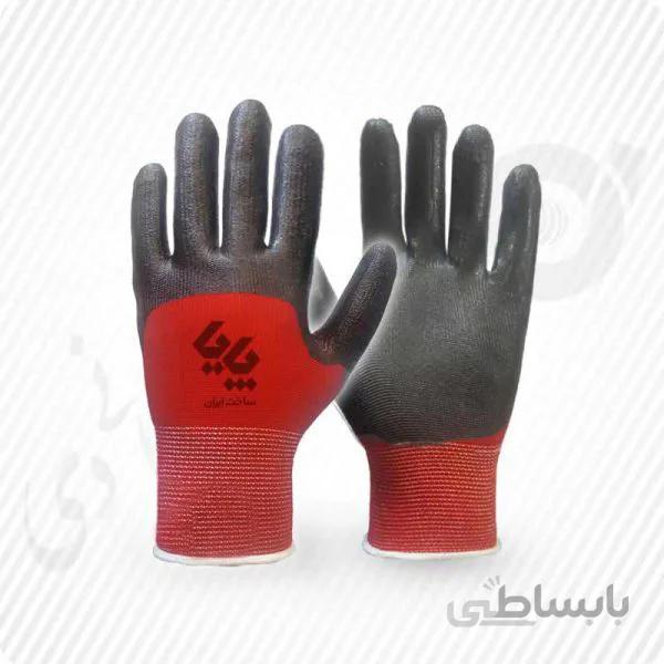 دستکش کار نیم مواد نیتریل پایا ( کد: 72 )