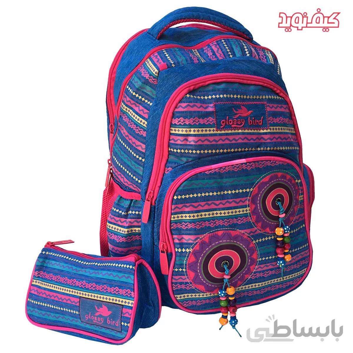 کوله پشتی Glossy Bird کد 1761