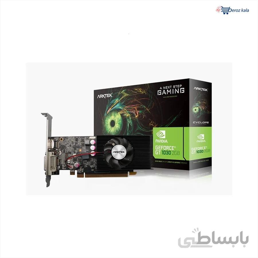 کارت گرافیک آرک تک مدل GT1030 LP حافظه 2 گیگابایت ا ArkTek GT1030 LP Graphics Card - 2GB