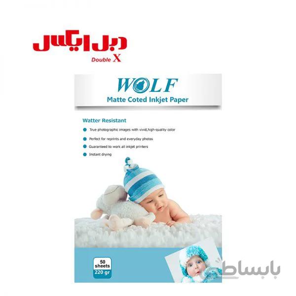کاغذ کتد 220 گرمی ولف سایز A3