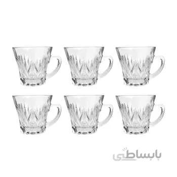 فنجان مدل لنس بسته 6 عددی
