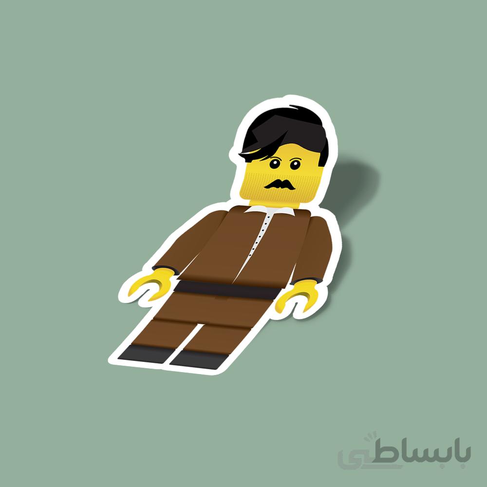 استیکر kurd lego