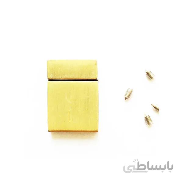 قفل دستبند مگنتی زرد قلم فلزی بسته 1 عددی