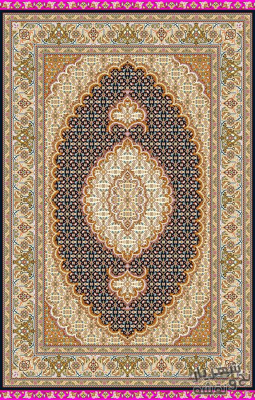خرید ارزان قیمت نخ و نقشه فرش ماهی کد r-5680 | شهریارنوین