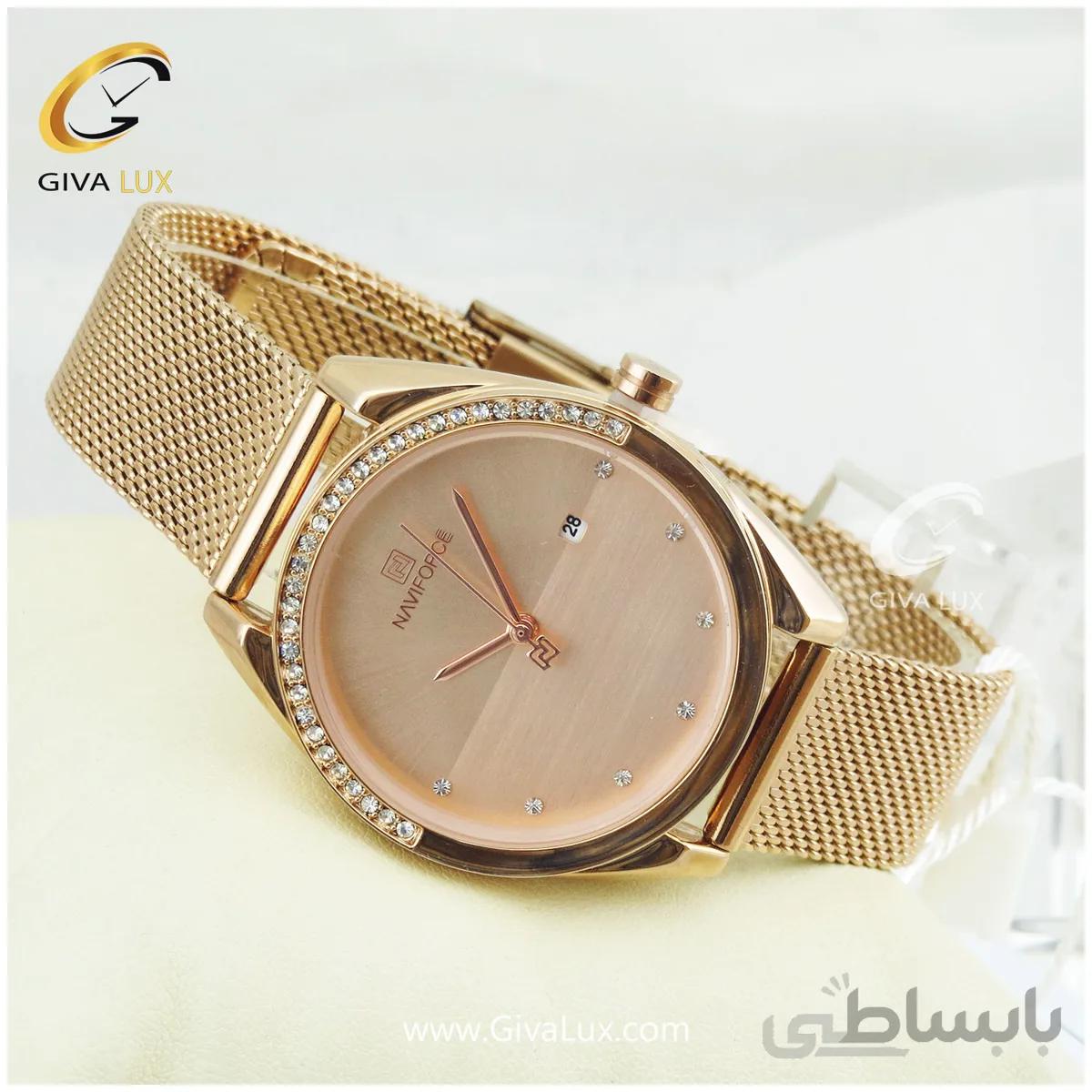 ساعت مچی زنانه نیوی فورس Naviforce NF5015L