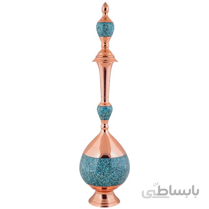 تنگ فیروزه کوب اثر آقاجانی ارتفاع 64 سانتی متر کد TF-29