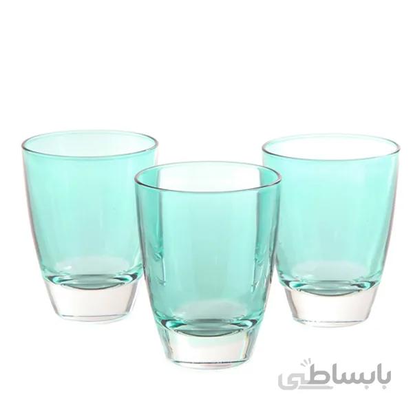 لیوان بورگونوو borgonovo رنگی مدل آلپی بسته 3 عددی