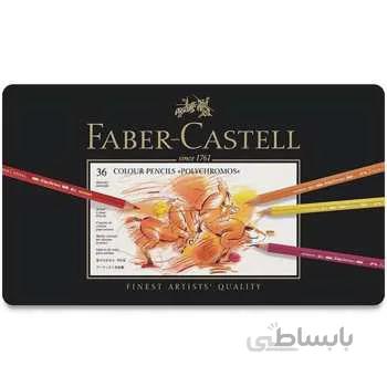 مداد رنگی 36 رنگ فابر کاستل مدل Polychromos ا Faber Castell Polychromos 36 Color Pencil
