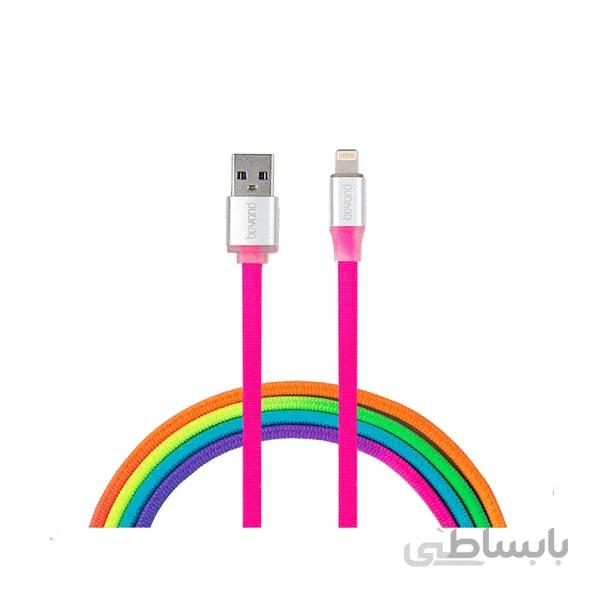 کابل تبدیل USB به لایتنینگ بیاند مدل BA-500 طول ۱ متر