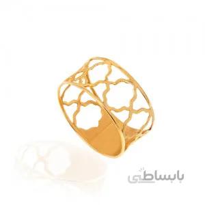 انگشتر طلا طرح اسلیمی کد CR469