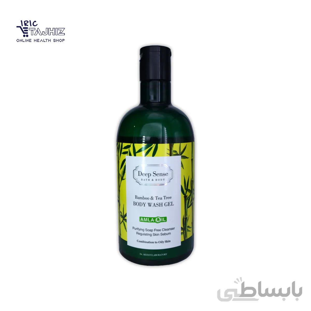شامپو بدن پوست چرب دیپ سنس حجم 400 میل ا Deep Sense Body Shampoo For Oily Skin 400ml