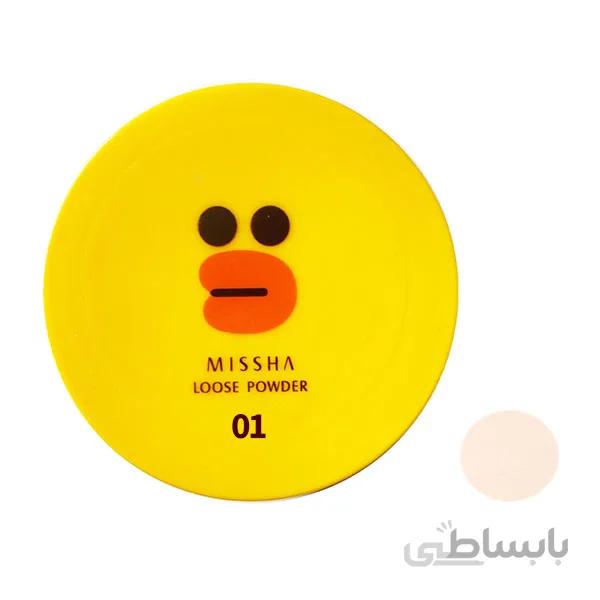 پودر فیکس و تثبیت کننده آرایش میشا طرح جوجه شماره 01