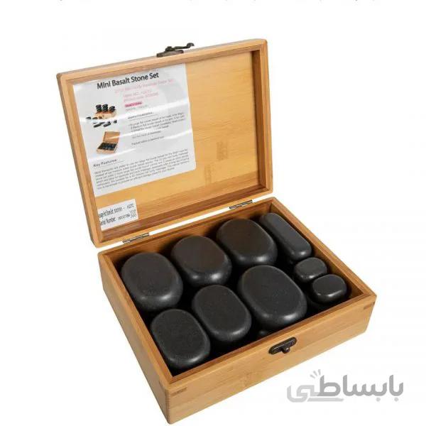 ست سنگ داغ ماساژ ۲۲ عددی