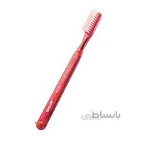 مسواک G.U.M مدل Classic با برس نرم و سر بزرگ به همراه درپوش