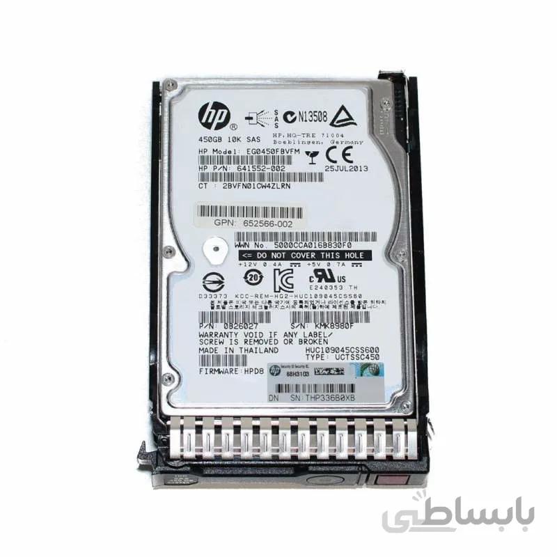 هارد دیسک اینترنال اچ پی مدل 15K SAS SFF SC DS – 870759-B21 ظرفیت 900 گیگابایت