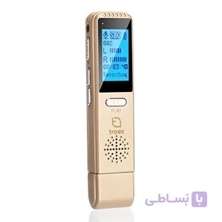 TROEX Digital Voice Recorder HD Stereo Mini USB Audio recorders PC or Mac Compatible, MP3 Player, 8GB, Pen Size Silent dictaphone Device for Recording Lecture, Meeting, memo, Bird Sound
