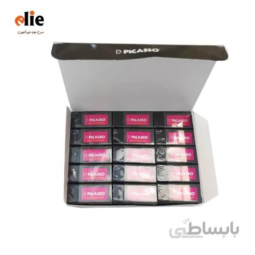 پاک کن پیکاسو مدل black eraser بسته 30 عددی