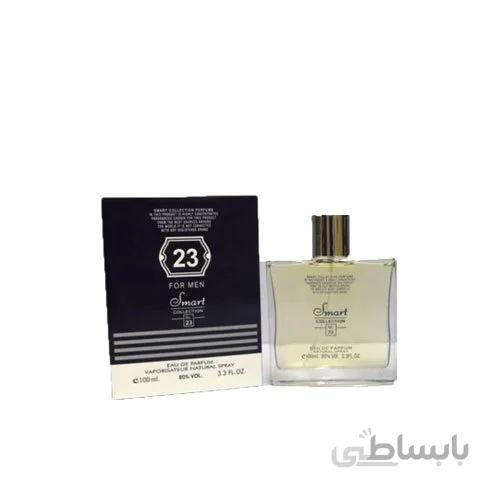 عطر مردانه اسمارت کالکشن کد 23 با رایحه ایو سن لورن کوروس (Yves Saint Laurent Kouros) حجم 100 میل ا Smart Collection 23 Yves Saint Laurent Kouros 100 ml
