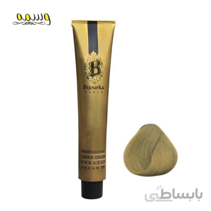 رنگ مو بیجورکا سری Gold 24K بلوند زیتونی خیلی روشن شماره 9.3 حجم 100 میل