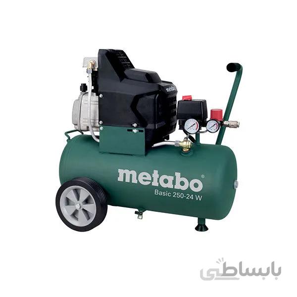 کمپرسور باد 24 لیتری متابو مدل BASIC 250-24W ا Metabo