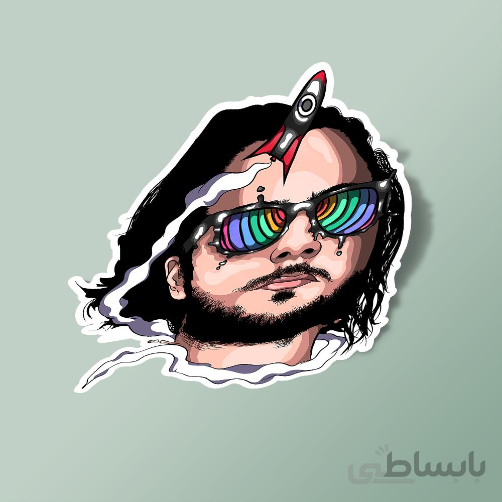 استیکر hidden
