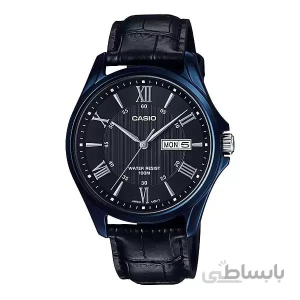 ساعت مچی مردانه CASIO MTP-1384BUL-1A ا CASIO GENERAL GENT'S CLASSIC | MTP-1384BUL-1A