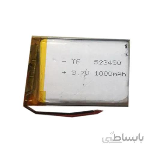 باتری لیتیوم پلیمر 3/7 ولت 1000 میلی آمپر ساعت انرژی (523450)