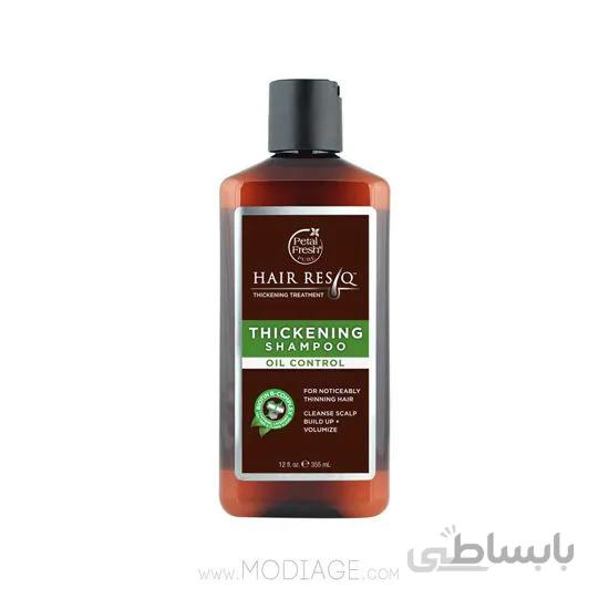شامپو ضخیم کننده موهای چرب پتال فرش Petal Fresh ا Petal Fresh ResQ Thickening Oil Control Shampoo