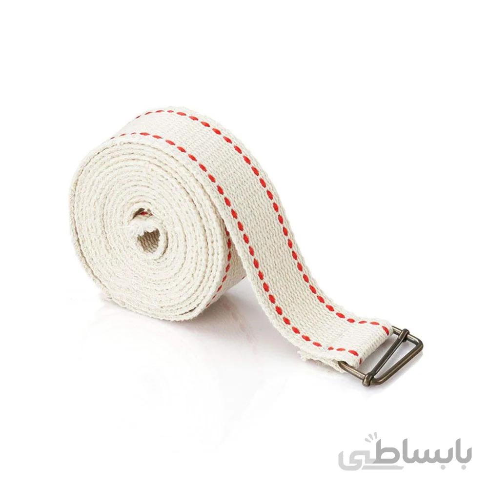 کمربند یوگا تارتن مدل LINE 2 طول 3 متری و عرض 3 سانت