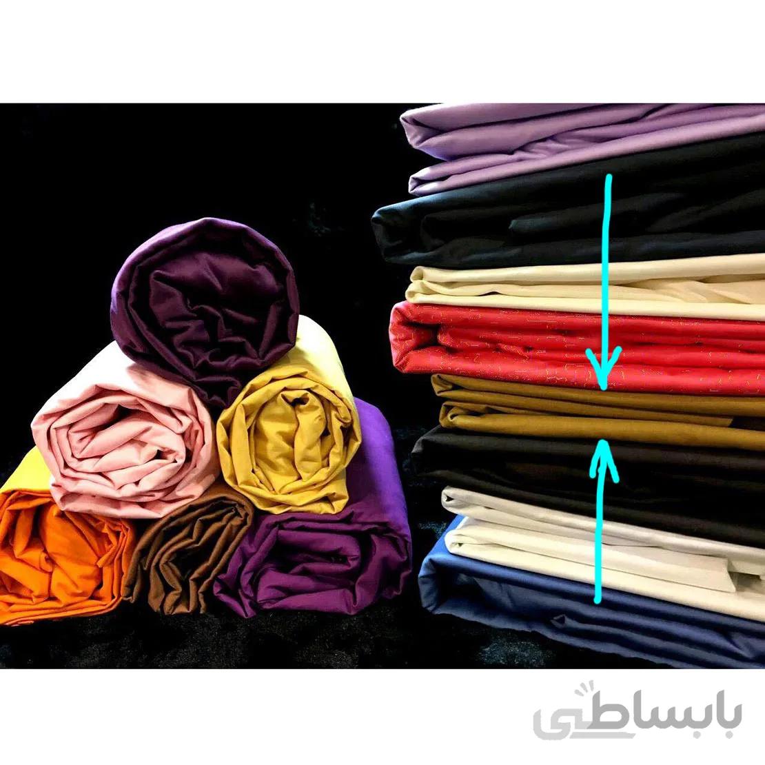 کاور لحاف تک دونفره ملرز ساده شکلاتی (قهوه ای روشن) رانفرس