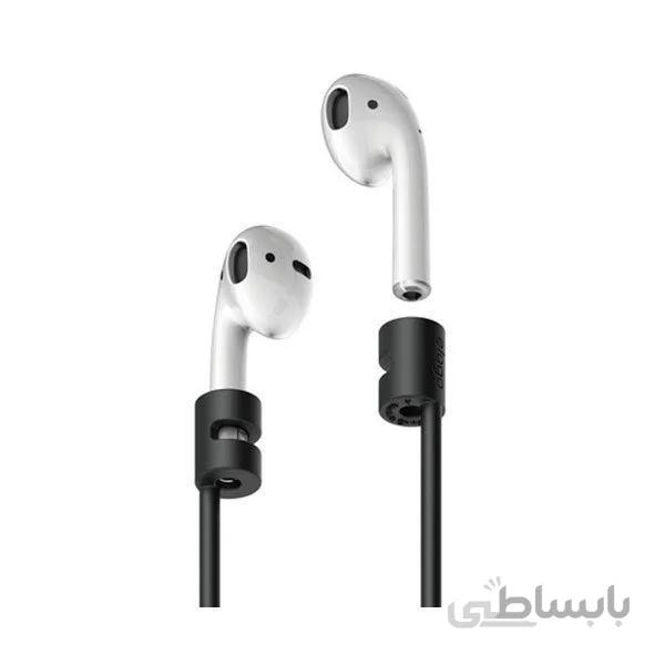 بند نگهدارنده ایرپاد الاگو ا Elago Airpods Strap - Black
