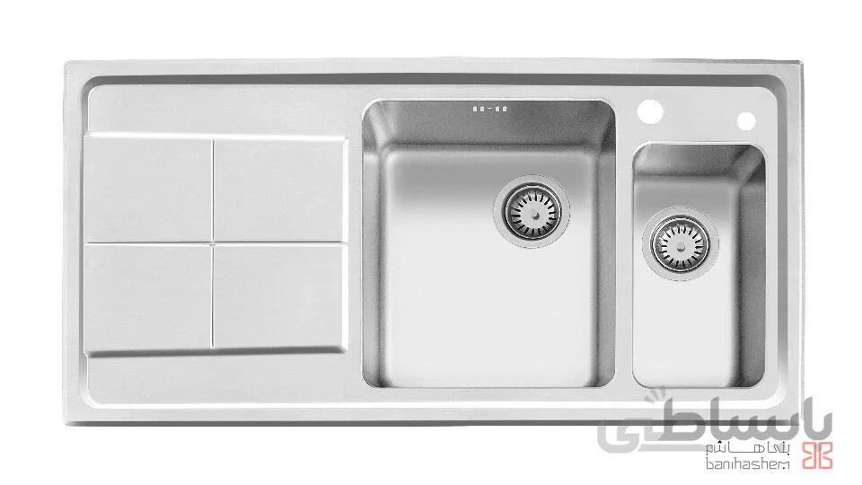 سینک ظرفشویی توکار اخوان ا Akhavan Single Bowl Sink 306