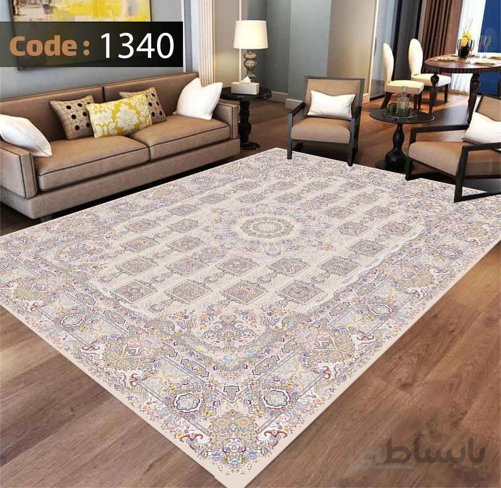 روفرشی طرح افشان زمینه کرم