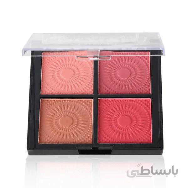 پالت رژگونه ۴ رنگ آرت اسکین (Artskin 4 Matte Color Blush-Code A)