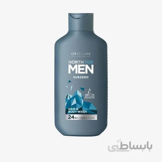 شامپو سر و بدن مردانه NOrth for men اوریفلیم