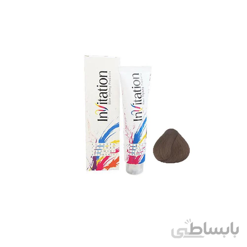 رنگ مو اینویتیشن شماره 3 حجم 120 میلی لیتر رنگ قهوه ای