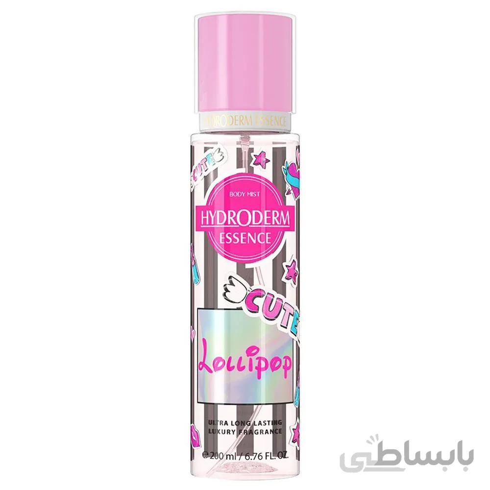 اسپری خوشبو کننده بدن زنانه هیدرودرم مدل Lollipop حجم 200 میل ا Hydroderm Lollipop Body Mist 200ml