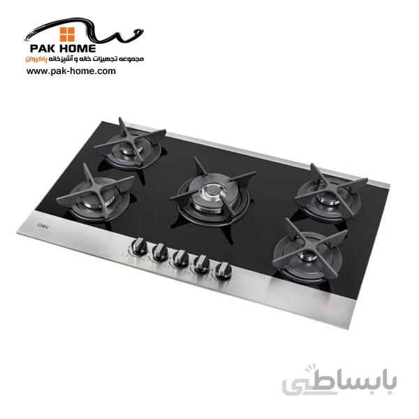 اجاق گاز شیشه ای توکار کن مدل 519M ا CAN