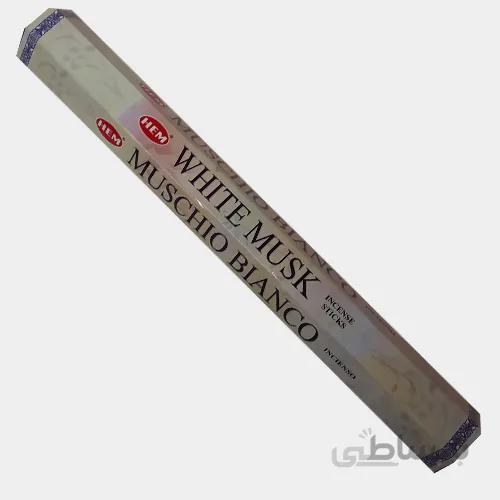 عود خوشبو کننده هم HEM مدل مشک سفید white musk