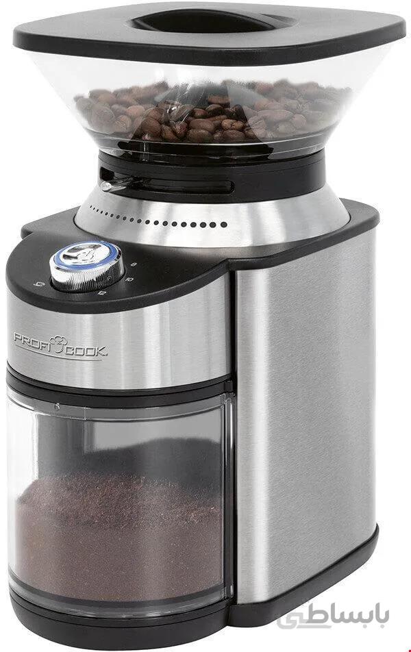 آسیاب قهوه پروفی کوک PC-EKM 1205 ا ProfiCook PC-EKM 1205 Electric Coffee Grinder, 16-Level ...