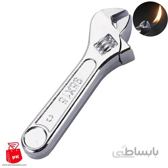 فندک گازی فانتزی طرح آچار فرانسه