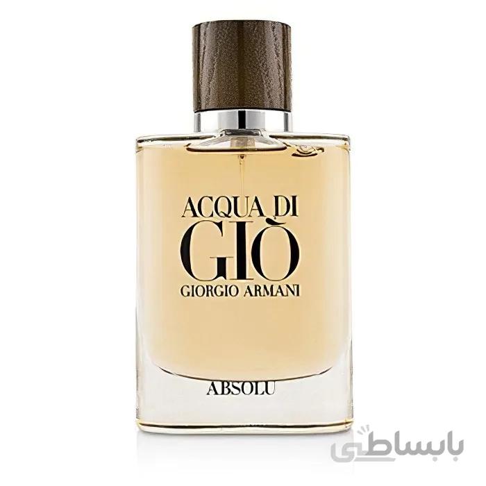 طرح اصل ادو تويلت مردانه جورجيو آرمانی مدل Giorgio Armani Acqua di Gio Absolu